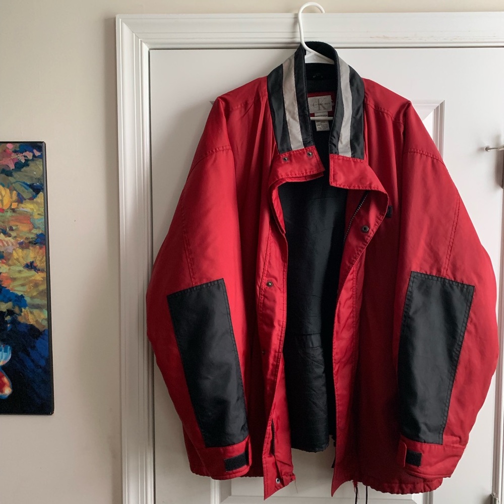 Reflective Calvin Klein Jacket
